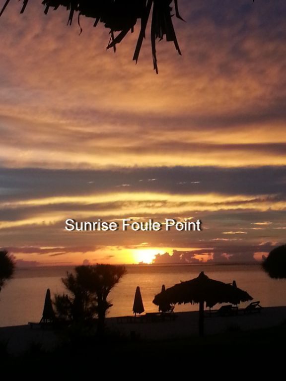Sunrise at Foule Point